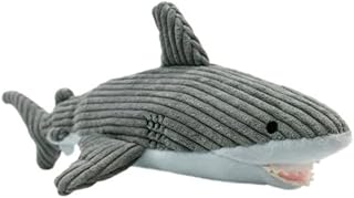 Tall Tails Plush Shark Crunch and Squeaker Toy