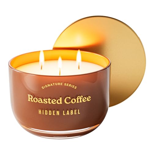 Roasted Coffee Scented Candle, 18oz Natural Soy Wax Non Toxic,