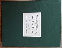 Record of Works by Winslow Homer 0945936699 Book Cover