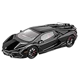 WHYMIRRJ Fundición a presión 1:24 para Lamborghini Revuelto Modelos De Autos De Aleación Fundidos A Presión Decoraciones Vehículos Adornos Coleccionables(Black)