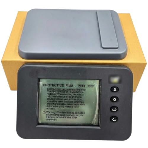 Marine Monitoring Display 3077542 for Cat 3126B 3406E 3412E C7 C9 C12 C-12 C15 Engines, 3508B 3516C 3512B 3516B C32 Auxiliary - Direct Replacement 307-7542 3077541 LCD Panel