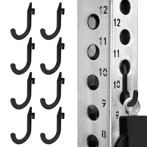 Topfinder 8 Stück Haken für Power Squat Rack Hantelständer,...