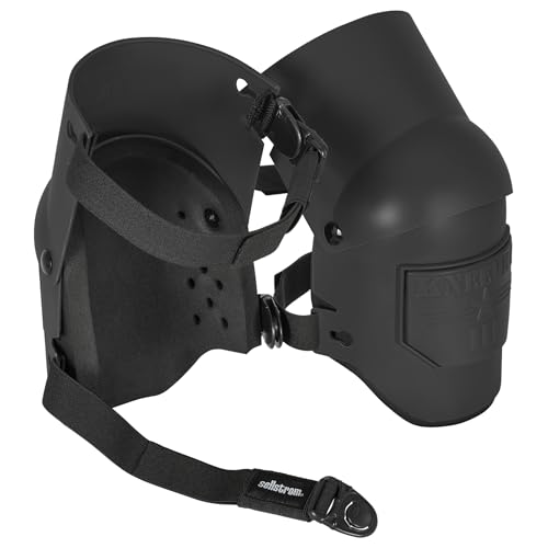 Sellstrom Ultra Flex KneePro Professional Knee Pads for Men & Women with Thick Foam Cushioning & Heavy Duty Hard Outer Shell - Adjustable Straps with Quick-Clips & Ergonomic Metal Hinges - for Construction Work, Gardening, Roofing, Flooring