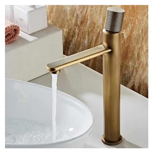 Grifo de cocina libre de fugas de cobre macizo estilo europeo retro