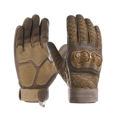 Guantes de equitación para hombre - Guantes antideslizantes para bicicleta, guantes de protección para pantalla táctil | Guantes de ciclismo de montaña para hombre con agarre antideslizante para moto