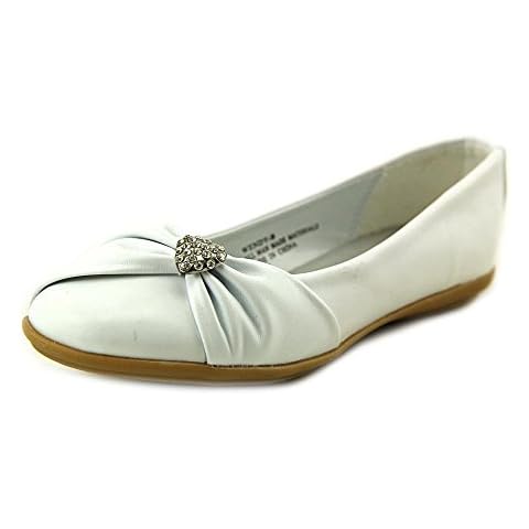 Swea Pea & Lilli Flats with Rhinestone Heart (13, White) Cover