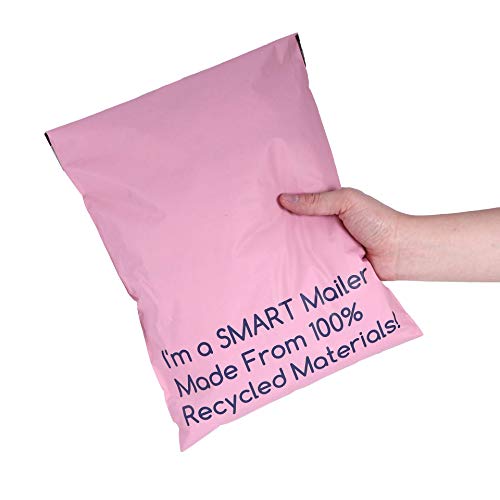 100 Count, 10×13 inch 100% Recycled Poly Mailers Eco Friendly Packaging Envelopes Supplies Mailing Bags 2.5 Mil Thick…