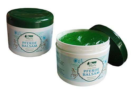 Preisvergleich Produktbild 4 x Pferdebalsam vom Pullach Hof, Pferdesalbe, Pferdegel
