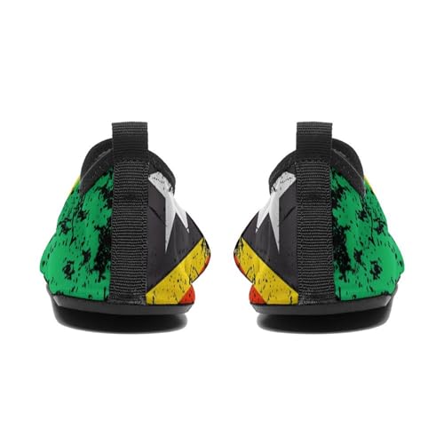 Retro USA Flag Water Shoes for Women Men Quick Dry Swim Beach Shoes for Swimming Pool3