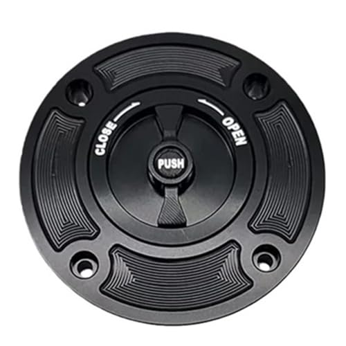 Couvercle de réservoir moto en aluminium usiné pour GSXR750 All Black