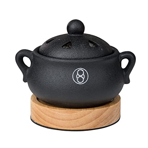 ZhengLong Electric Incense Burner with Timer, Frankincense Resin Burner, Oud Bakhoor Burner, Charcoal Free Quick How-to, Made Easy, No Open Flame, Eliminate Fire Hazards, Safer