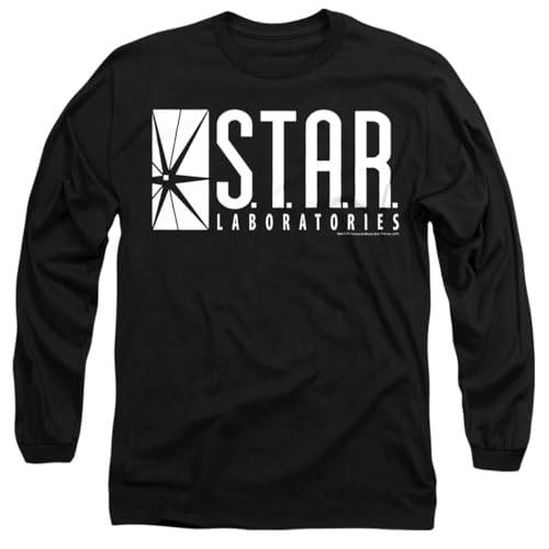 Popfunk Flash Superhero Star Labs Longsleeve T Shirt...