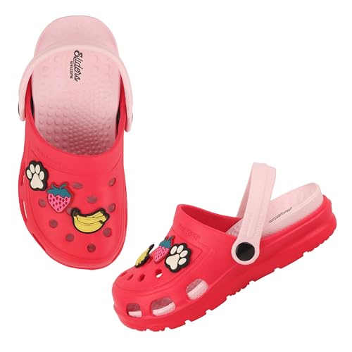 Image of Welcome Casual Slingback Clogs for Kids with Soft Sole | Slip-On Breathable, Lightweight | Comfortable & Durable | Stylish Indoor & Outdoor Sandals Clogs for Kids
