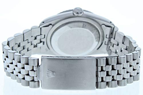 Rolex Mens 36 Datejust 16200 Silver Roman Dial (Certified Preowned)3