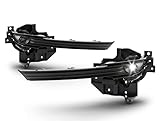 WOHAIPA LED Fog Lights For 2017-2021 Mazda CX-5 Front Bumper 2pcs Fog Lamp Replacement w/Frame Set,switch w/o wire harness Left Right Driver Passenger Side MA1038140 MA1038138
