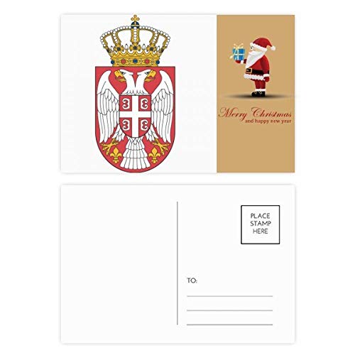 Cartes postales Serbie Europe lot de 20 avec blason national pour collectionneur