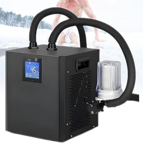 Cold Plunge Water Chiller, Ice Bath Water Chiller for Cold Plunge Tubs,Ice Bath Cold Water Recovery for Home Use,1/3HP 600w Chiller, Recovery Water Cooler for Athletes DoubleWaterPump
