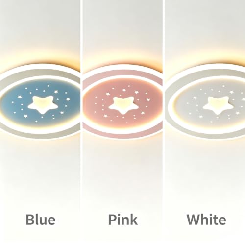 Lámpara de techo de estrella para evitar reflejos molestos en el cuarto 6