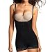 SJINC Women's Full Body Shaper Underbust Post Surgery Firm Control Shapewear Bodysuit,Black1,Tag size L=US size Medium