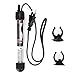 Weiyiroty Calentador de Acuario, Calentador de Acuario Sumergible, Mini 220-240 V con 2 ventosas Enchufe de la UE 25 W / 50 W / 100 W / 200 W / 300 W para Tortuga de Agua Salada(25W)
