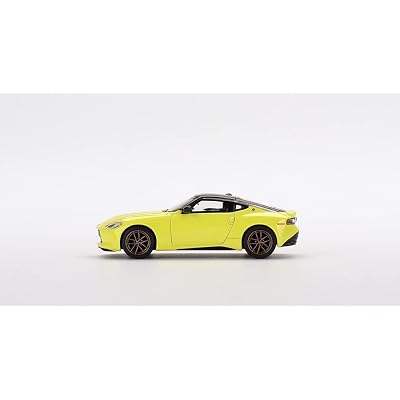 Yellow Nissan Z Proto Spec 2023 Mini GT Diecast 1:64 Scale Model by True Scale Miniatures
