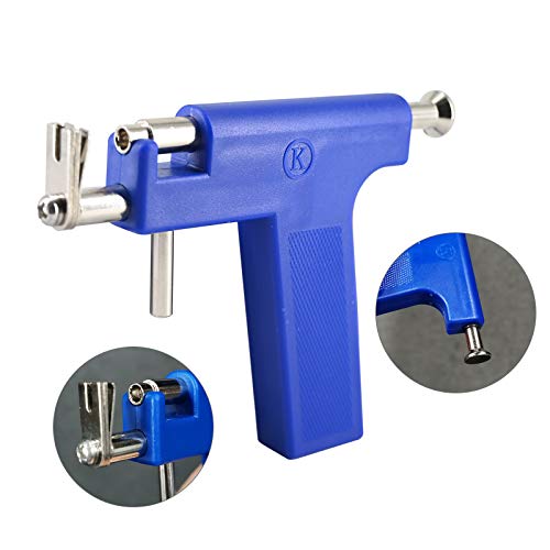Ohrlochpistole Set von Yanclife Professionelles Piercing Werkzeug mit 98 Ohrsteckern
