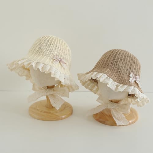 Travel Beach Straw Hat for Kids, Baby Bucket Caps with Unique Accent Ensuring Comfort and Protections During Picnics4