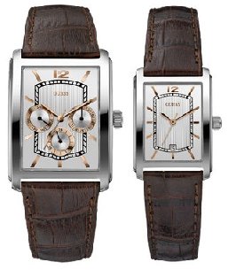 guess rectangular watch