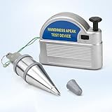 Retractable Plumb Bob With 6M/19.7ft String Magnetic Plumb Rite Setter – 8.68oz Self-Retracting Plumb Bob with Auto Recoil Cord, Quick-Stabilizing Line Reel for Construction, Plumbing & Leveling Tasks