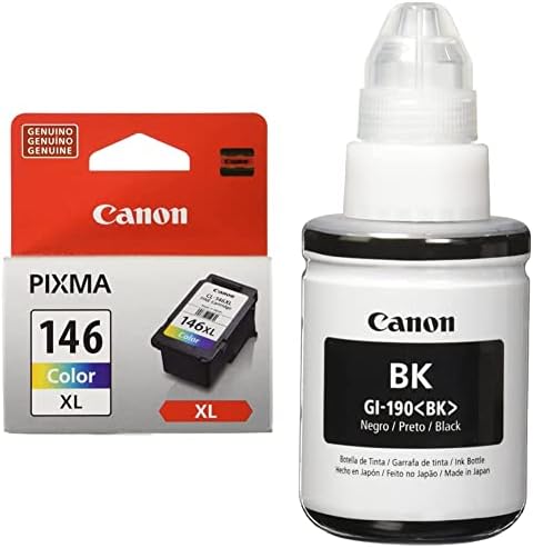 5 Recambios De Cartuchos De Tinta Recargable Para Impresoras Canon