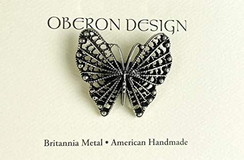 Ponytail Holder, Hair Accessory, Women's Hair Tie, Butterfly, Handcrafted In The Usa By Oberon Design #TOP2