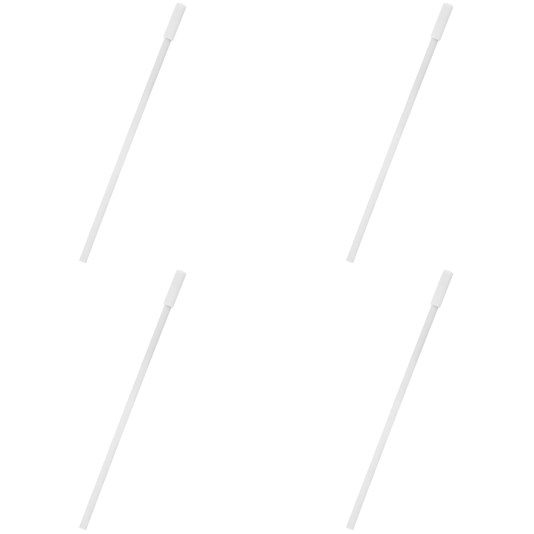 Jnchdghwa White 4X Magnetic Stirring Rod Mini Magnets Laboratory Bar Retriever Stirrer Recycler Ptfe Chemistry