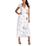 ♥ damen v ausschnitt a-linie kleid träger rückenfreies kleider sommerkleider strandkleider knielang damen langarm v-ausschnitt elegant lang blusenkleid hemdkleid shirt kleid oberteil kleid maxikleid sommerkleid ohne ärmel knielang strandkleid elegant partykleid cocktailkleid spitze druck a-linie kleider damen casual langes shirt lose tunika kurzarm t-shirt kleid