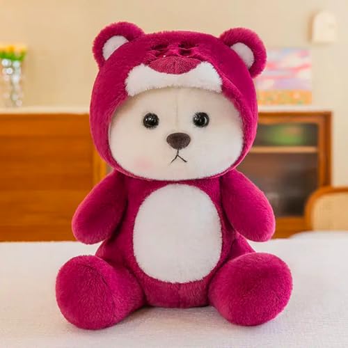 Image of Cionum Soft Plush Toy for Kids - Cute Stuffed Animal Soft Toy - Soft Cuddly Toy for Baby Boys & Girls, Return Gift & Room Decor - Hooded Hat Bear 30cm