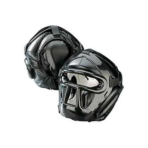 KWON Kopfschützer Black Line mit Top Pad M Cover