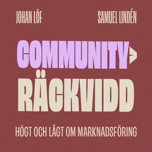 Bygg community f&ouml;re du bygger r&auml;ckvidd copertina