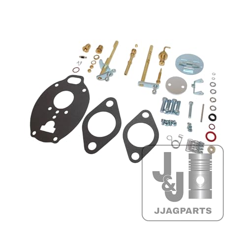 Premium Carburetor Repair Kit Fits Ford 801 811 821 841 851 861 871 881 901 941 951 961 971 981 4000 4031 4120 4121 4131 Tractor (For Marvel Schebler TSX662 TSX769 TSX813 carburetors)