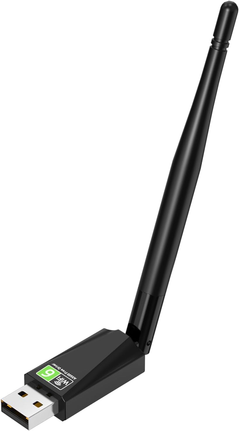 USB WiFi Bluetooth Adapter, 900Mbps Dual Band 2.4/5Ghz Wireless Network External Receiver,5dBi Dual Band Wifi Dongle For PC/Desktop/Tablet/Laptop