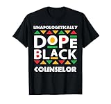impenitentemente droga nero consigliere afro americano afro maglietta