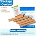 Chiroplax Toe Tubes Sleeves Protectors Cushions Fabric & Gel Lining Separator Tubing Finger, Bunion, Hammer Toe, Callus, Corn, Blister (Combo Pack (1S 3Ms 1L))