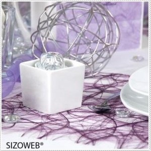 Sizoweb® Original – Runner Da Tavola 30 Cm, Colore Rosa, Composizione 75% Poliestere 25% Poliammide, Lavabile - 3