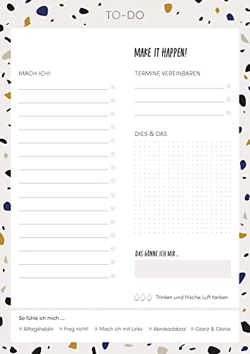 TO-DO Block Terrazzo Time