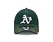 MLB Oakland Athletics Neo Fitted Baseball Cap, Medium/Large, Hunter Green with Yellow Stitching