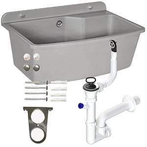 Botle Granit Kunststoff Ausgussbecken 61 cm