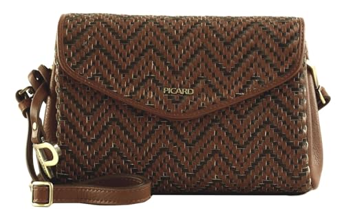 Sac Picard Samos Cognac en cuir noble et finitions haut de gamme