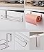 Pano Updated Size Paper Towel Holder Under Cabinet Stainless Steel Paper Rolls Rack Organizer 11.8