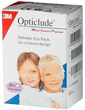 MediOpticlude Junior Orthoptic Eye Patch - 5.0cm x 6.2cm (x 20)