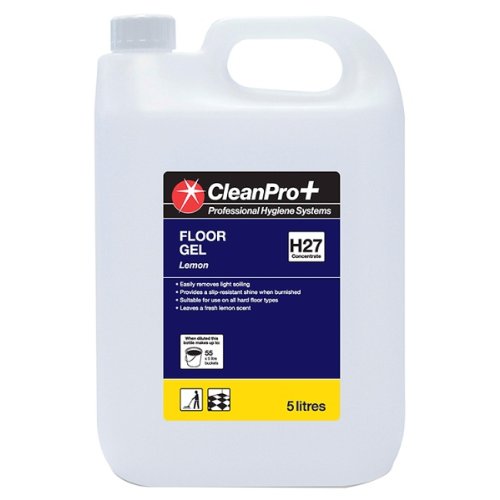 Clean Pro+ Professional Lemon Floor Gel - 5 Litre