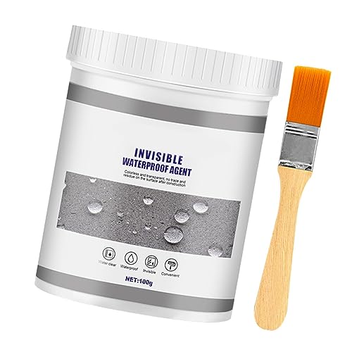 Cubrido F de Resistencia a la Intemperie: Sellador de Goma Líquida para Baldosas de Pared y Cemento, Transparente, Resistente a la Intemperie, Anti Fugas (100 g)