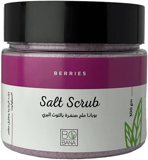 Bobana Berry Spa Salt Scrub Jar, 300Gm
